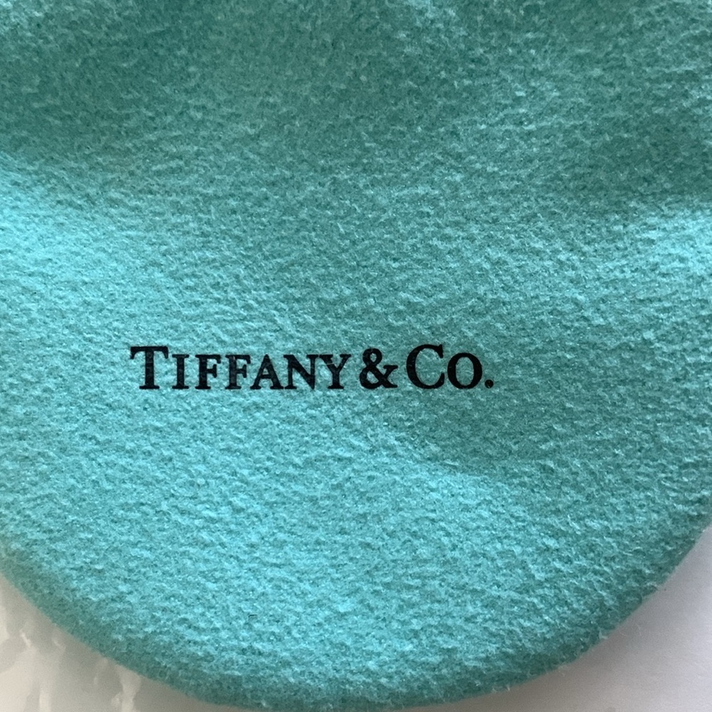 Tiffany Jewelry Empty pouch! Famous blue-green color. - Picture 2 of 4